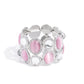 Affixed Appeal - Pink Bracelet