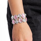 Affixed Appeal - Pink Bracelet