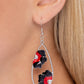 Airily Abloom - Black Earring