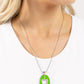 Airy Affection - Green Necklace