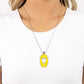 Airy Affection - Yellow Necklace