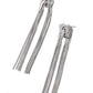 All STRANDS On Deck - Silver Earring