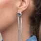 All STRANDS On Deck - Silver Earring