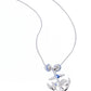 Anchored Accent - Blue Necklace
