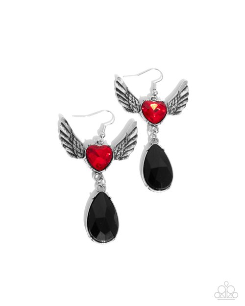 Angelic Accomplishment - Red Earring