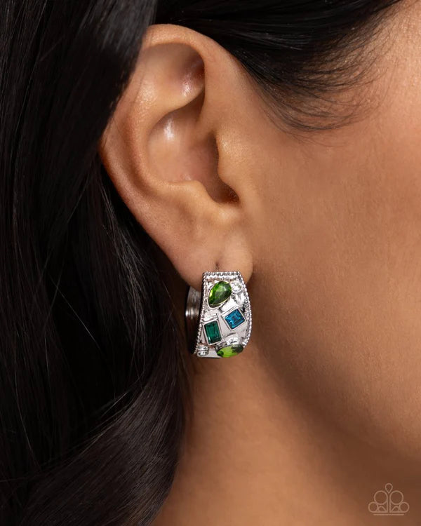 Antique Dealer - Green Earring