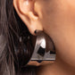 Antiqued Adventure - Black Earring