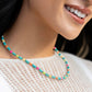 Arid Ambiance - Blue Necklace