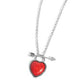 Artful Arrow - Red Necklace