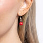 Artful Arrow - Red Necklace