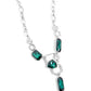 Artistic Elegance - Green Necklace