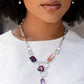 Artistic Elegance - Purple Necklace