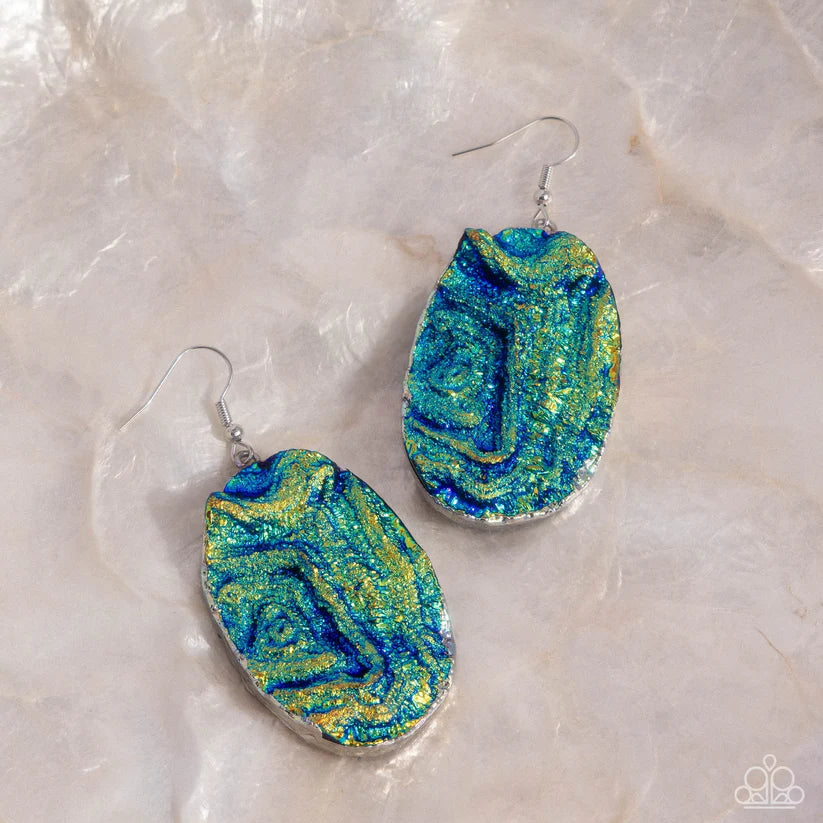 Artistic Avenue - Blue Earring