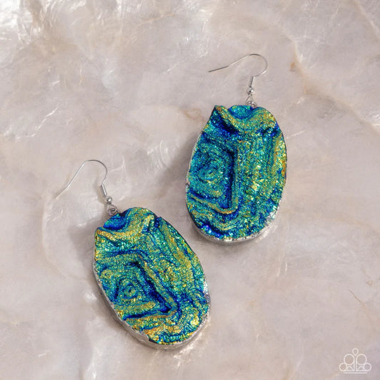 Artistic Avenue - Blue Earring