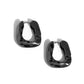 Asymmetric Advocate - Black Earring