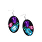 Attention Grabber - Black Earring