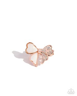 BOW-stopper - Rose Gold Ring