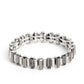 BURSTING the Midnight Oil - Silver Bracelet