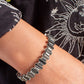 BURSTING the Midnight Oil - Silver Bracelet