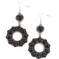 Back At The Ranch - Black Earring