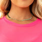 Backstage Beauty - Green Necklace