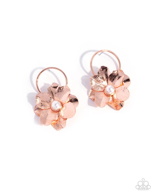 Backyard Bling - Copper Earring