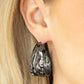 Badlands and Bellbottoms - Black Earring
