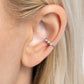 Ballerina Backdrop - White Earring