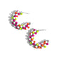 Ballon Backdrop - White Earring