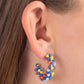 Balloon Backdrop - Blue Earring