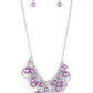 Ballroom Bliss - Purple Necklace