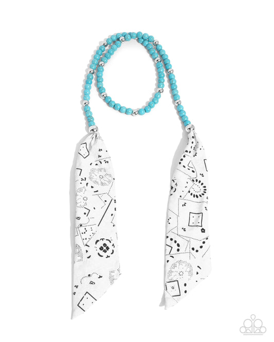 Bandana Ballad - Blue Necklace