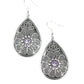 Banquet Bling - Purple Earring