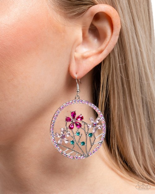 Basic Bouquet - Pink Earring