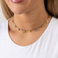 Beach Ball Bliss - Yellow Necklace