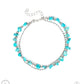 Beach Expedition - Blue Anklet