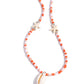 Beachside Beauty - Orange Necklace