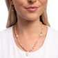 Beachside Beauty - Orange Necklace