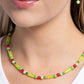 Beaded Beginner - Green Necklace
