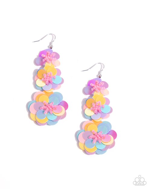 Beaded Bouquet - Multi Earring
