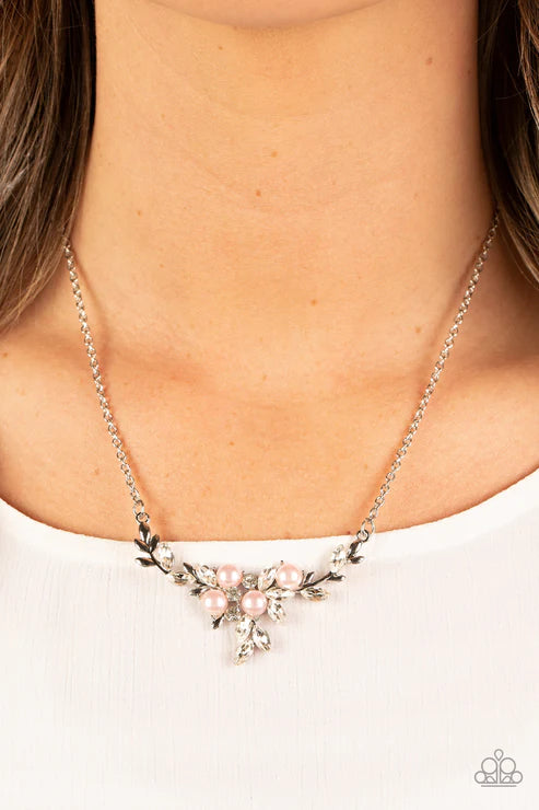 Because I'm The Bride - Pink Necklace