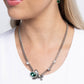 Bedazzled Beetle - Green Necklace