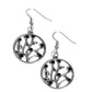 Bedazzlingly Branching - Black Earring