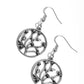 Bedazzlingly Branching - Silver Earring