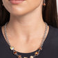 Bejeweled Bravado - Brown Necklace