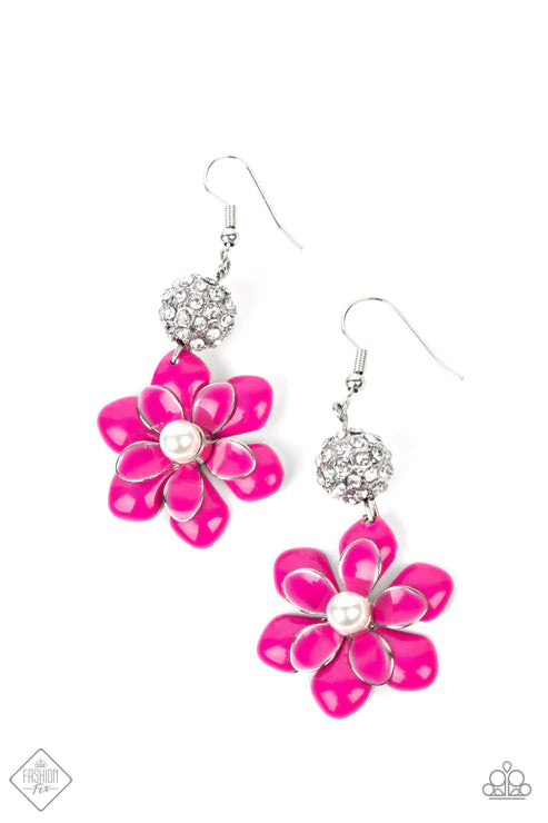 Bewitching Botany - Pink Earring