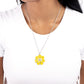 Beyond Blooming - Yellow Necklace