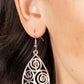 Billowy Bliss - Red Earring