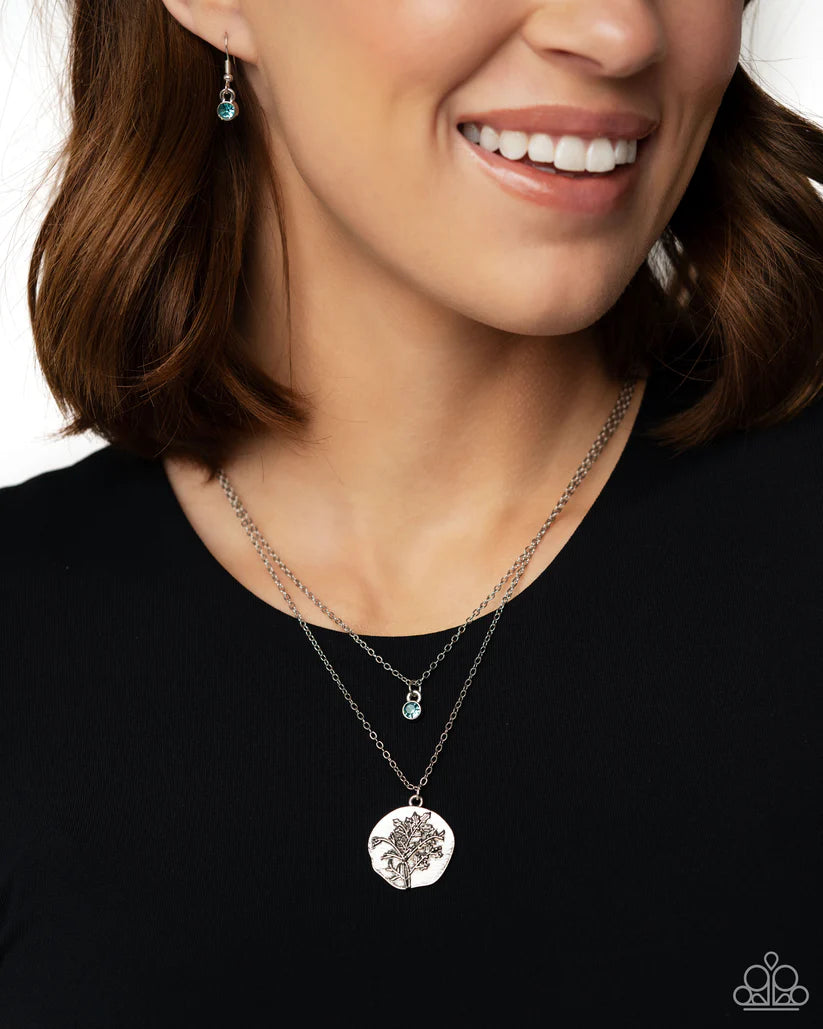 Birthstone Beauty - Blue Necklace