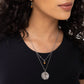 Birthstone Beauty - Orange Necklace